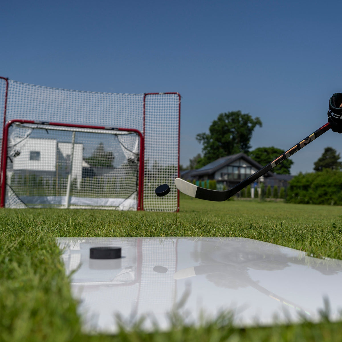 Thick enough for heavy slap shots