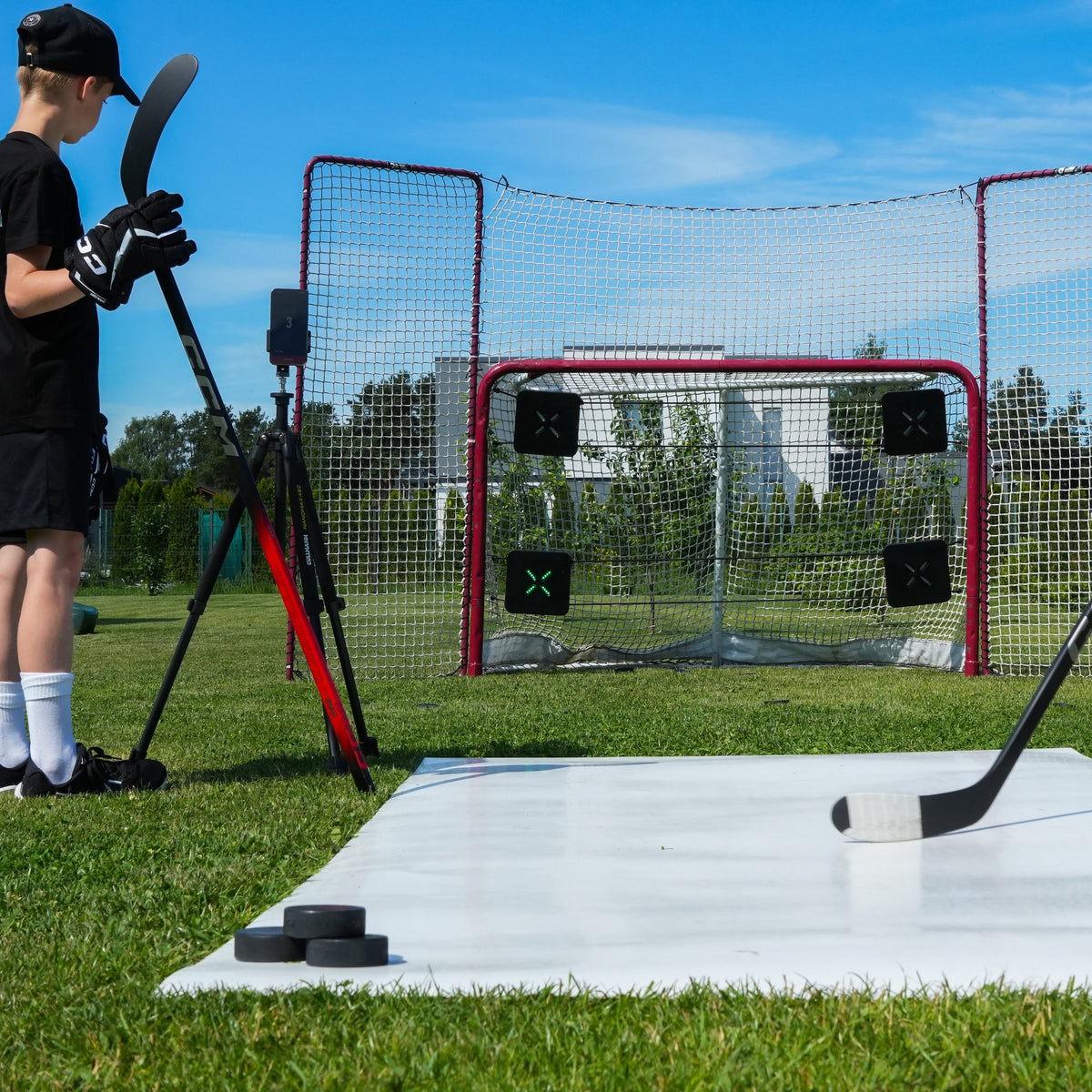 Net, targets, phone, done