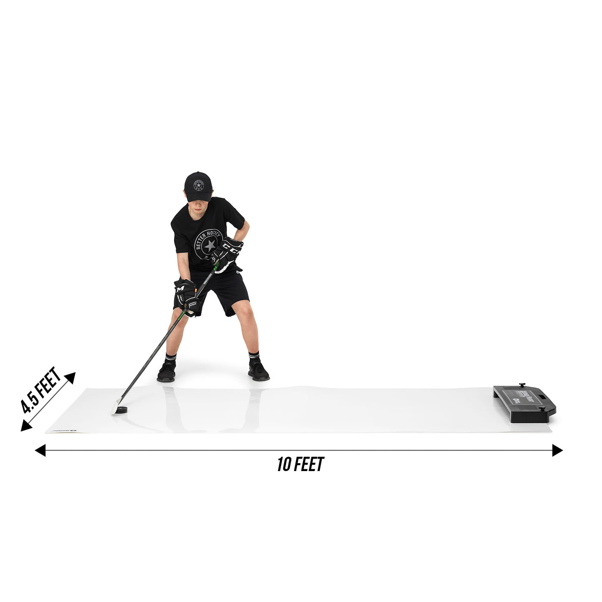 Extreme Hockey Roll-Up Shooting Pad XL 4.5"x10"